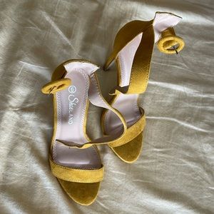 Well worn high heels